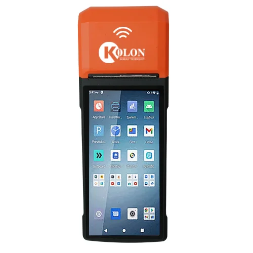 Kolon Kl-R150NFC GPS 4G Android 13 Smart Mobile Terminal with 58mm Printer