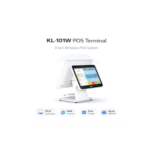 Kolon KL-101 W All-in-One POS System – 15.6 Touchscreen Retail POS Terminal