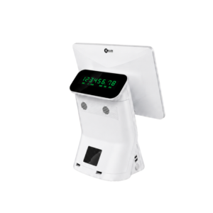 Kolon KL-800 Windows POS System – 15" Touch Screen Desktop POS Terminal with VFD Customer Display