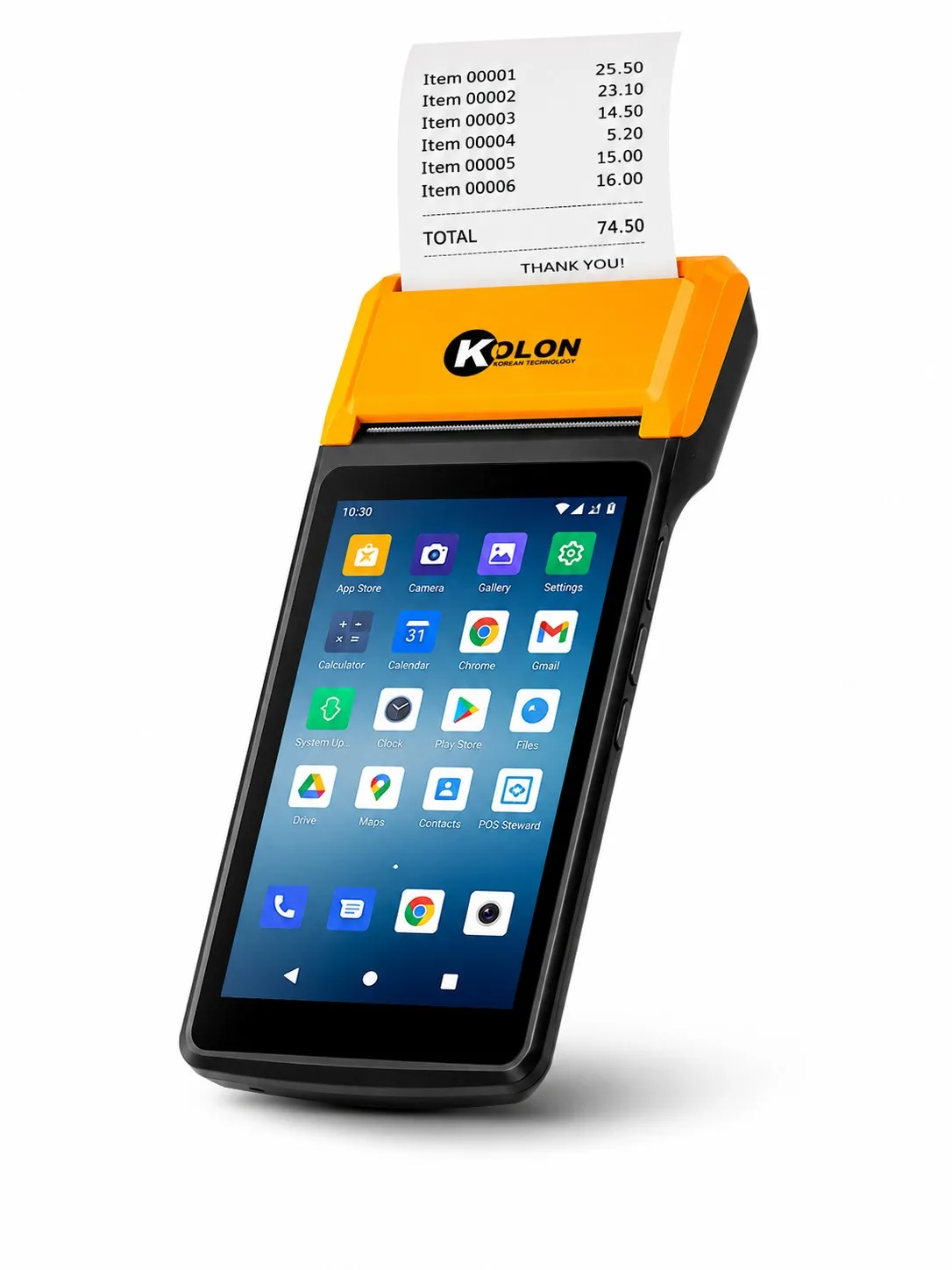Kolon KL-R10S Smart Android POS Terminal with 58mm Thermal Printer